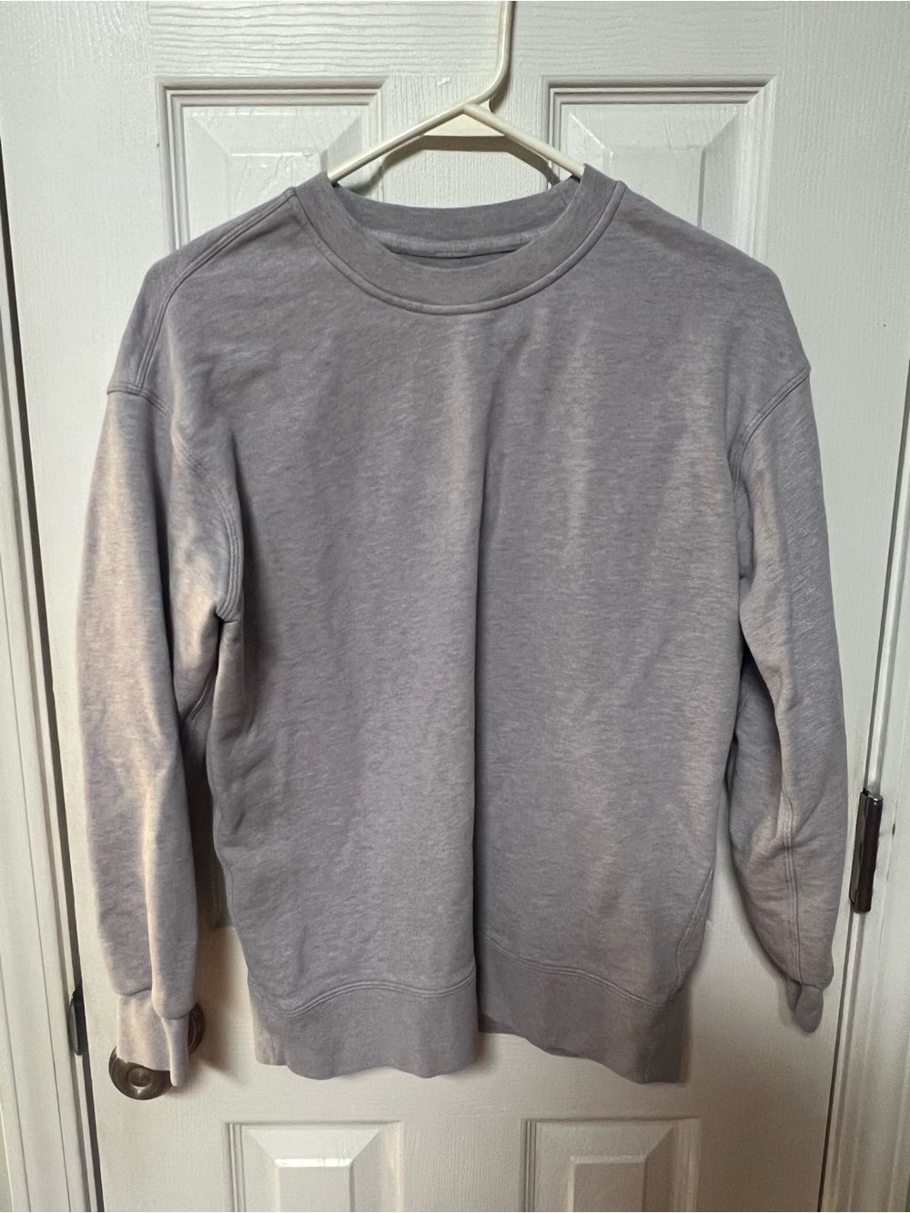 Lululemon Crewneck- Purple Grey Heathered